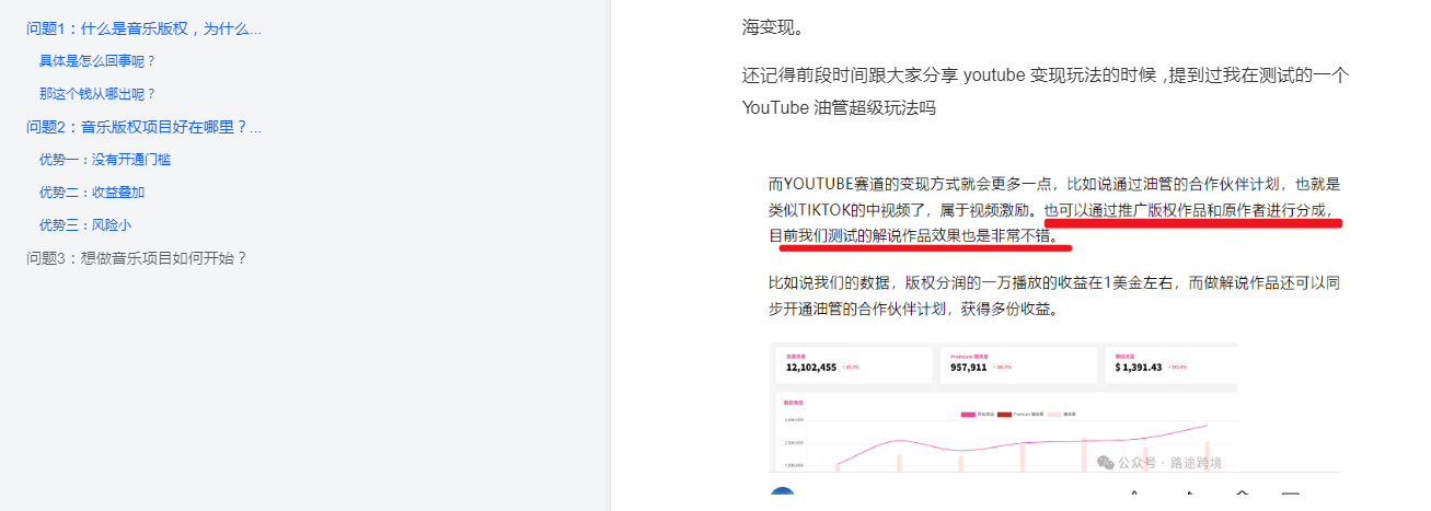 图片[1]_Youtube油管如何0粉丝变现？看看shorts音乐版权项目_云峰资源库