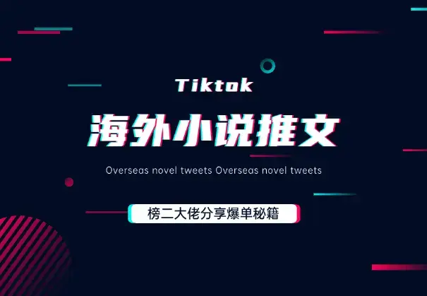 海外tiktok小说推文榜二大佬分享爆单秘籍_云峰项目库